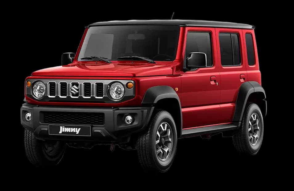 Suzuki Jimny 1.5 GL 3P en Rojo Techo Negro