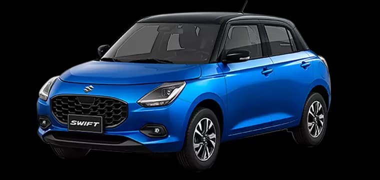 Suzuki Swift Hybrid 1.2 GL Hybrid en Azul metálico Techo Negro